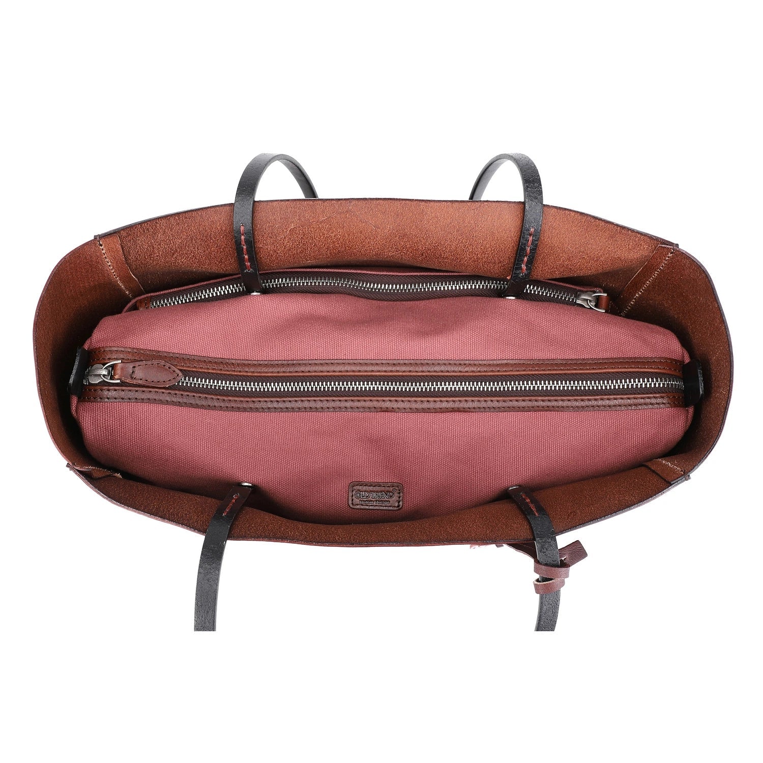 Old Trend Genuine Leather Out West Tote 24Hr Smart